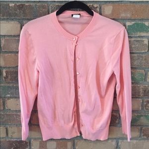 J.Crew Pink Cardigan
